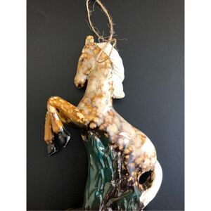 Vintage Decorative Horse Christmas Tree Holiday Ornament
